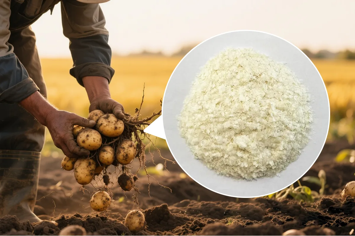 Qu'est-ce que la farine de flocons de pomme de terre ?