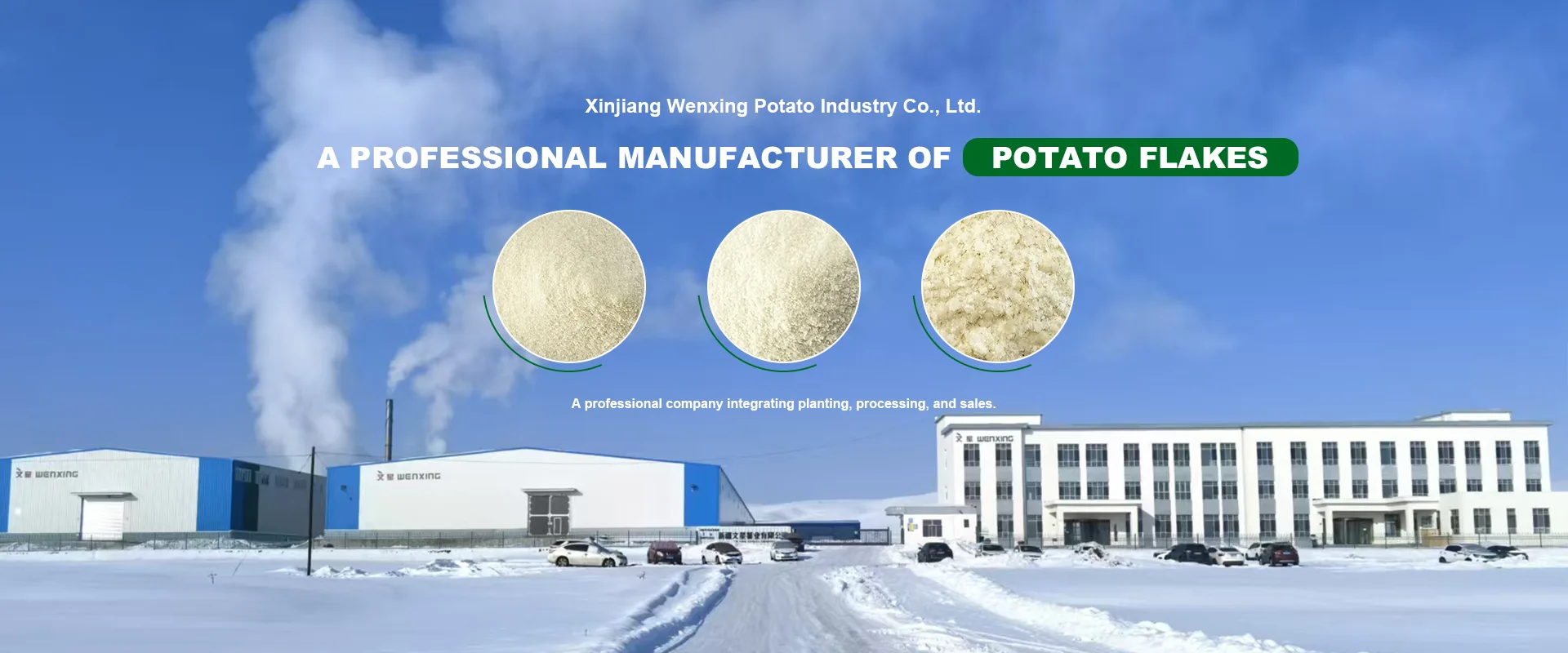 Fabricant de flocons de pommes de terre en Chine